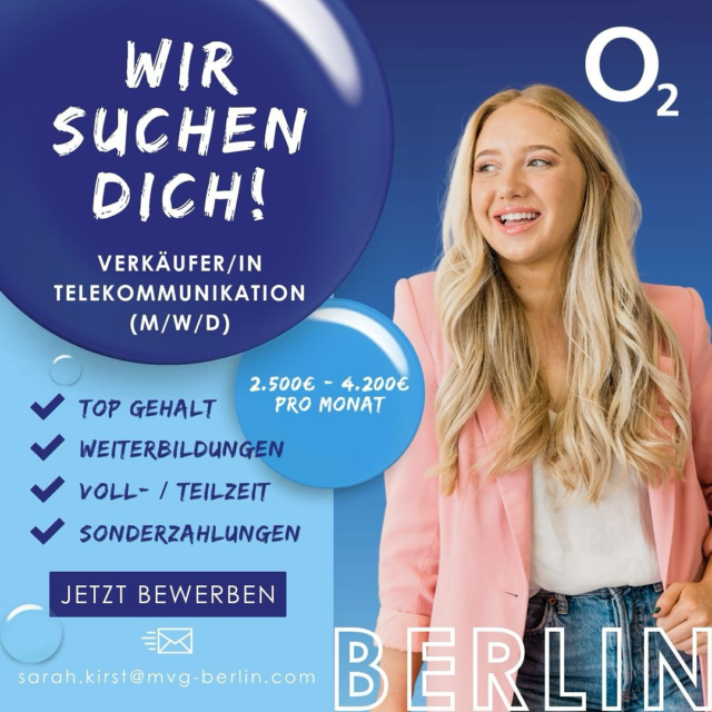 🔥Bewerbe dich jetzt🔥 Einfach via Instagram oder in einem unserer Berliner Shops (Bio)

Nutze deine Chance um bei uns in Berlin durchzustarten!

#berlin #alexanderplatz #berlincity #boxhagenerplatz #o2 #shopmanager
